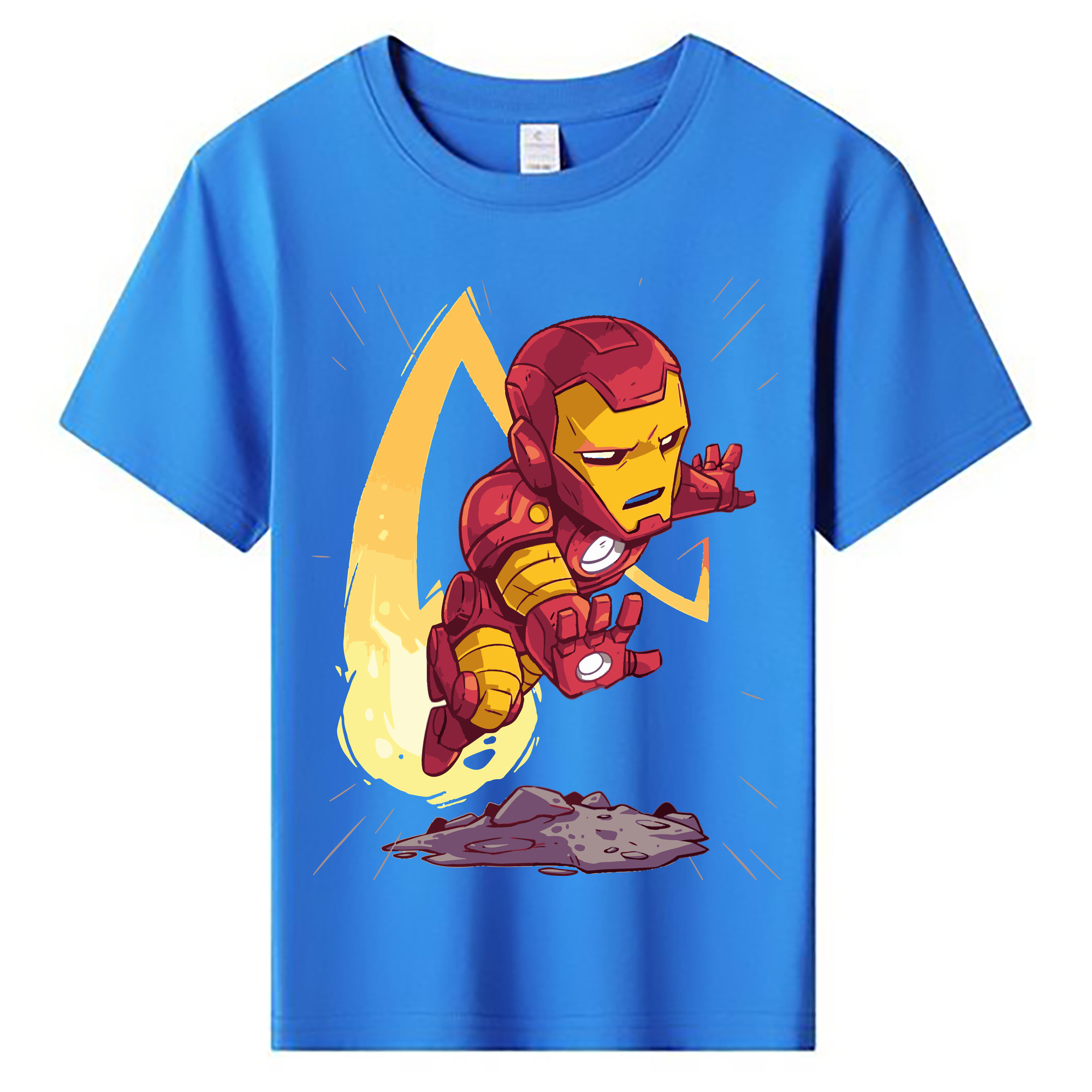 （画像用） アベンジャーズ The Avengers 綿100％キッズTシャツ（フロントプリント）